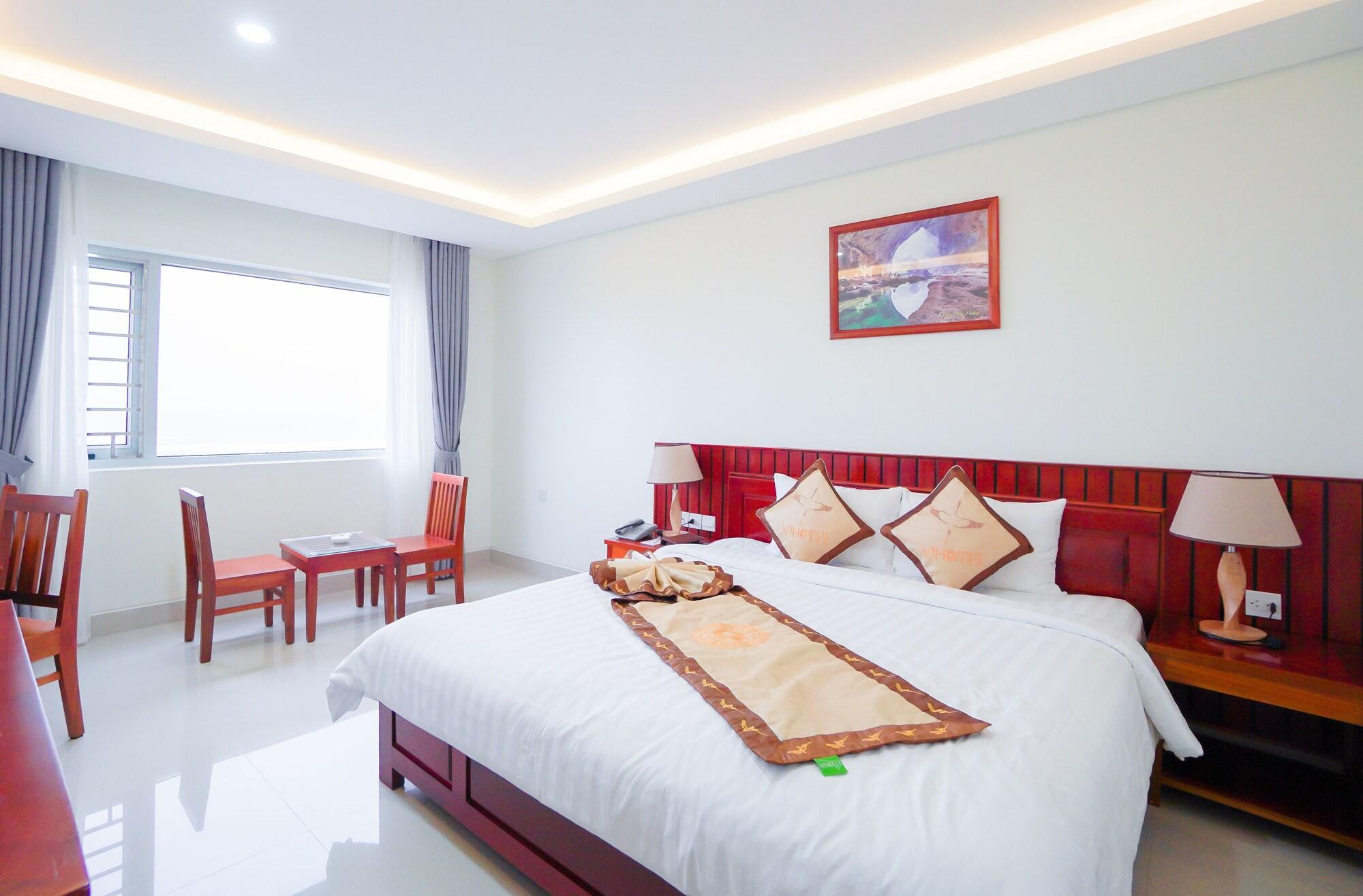 Vinh Hoang Hotel Dong Hoi Bagian luar foto