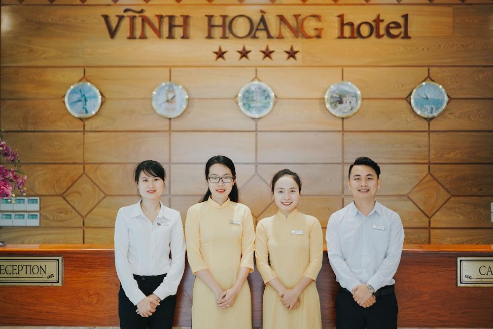 Vinh Hoang Hotel Dong Hoi Bagian luar foto