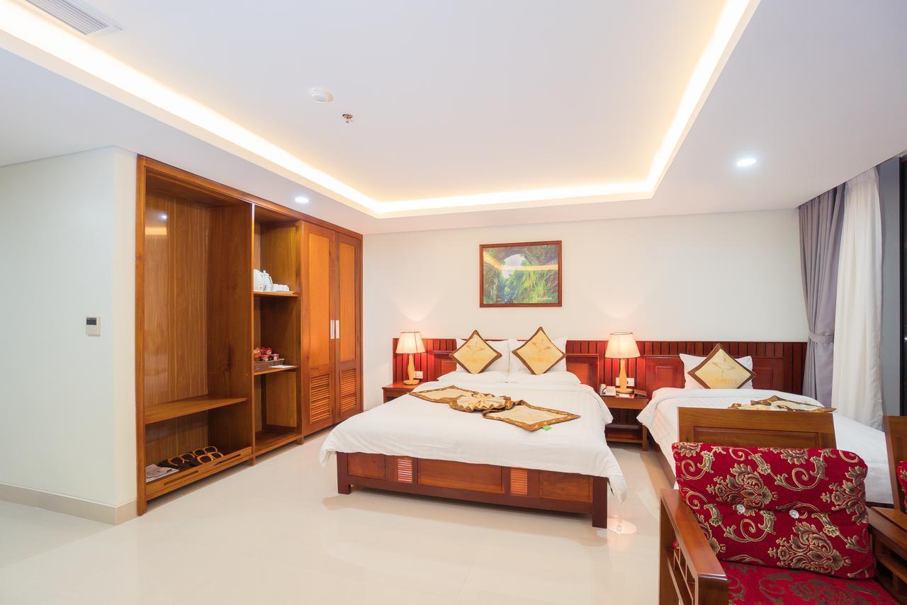 Vinh Hoang Hotel Dong Hoi Bagian luar foto