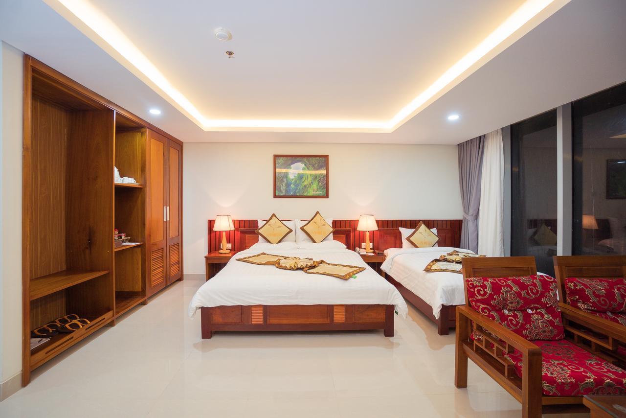 Vinh Hoang Hotel Dong Hoi Bagian luar foto